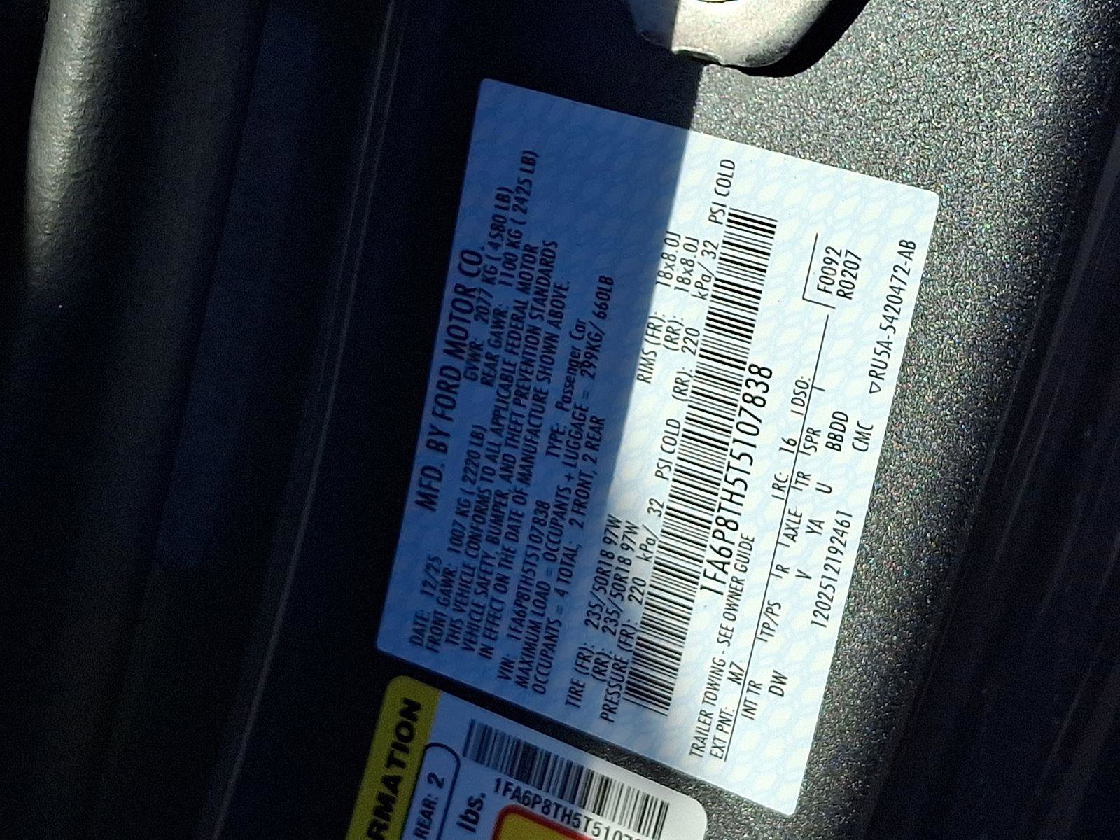 New 2026 Ford Mustang Coupe image 18