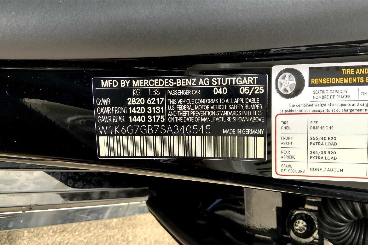 New 2025 Mercedes-Benz S 580 4MATIC Sedan image 16