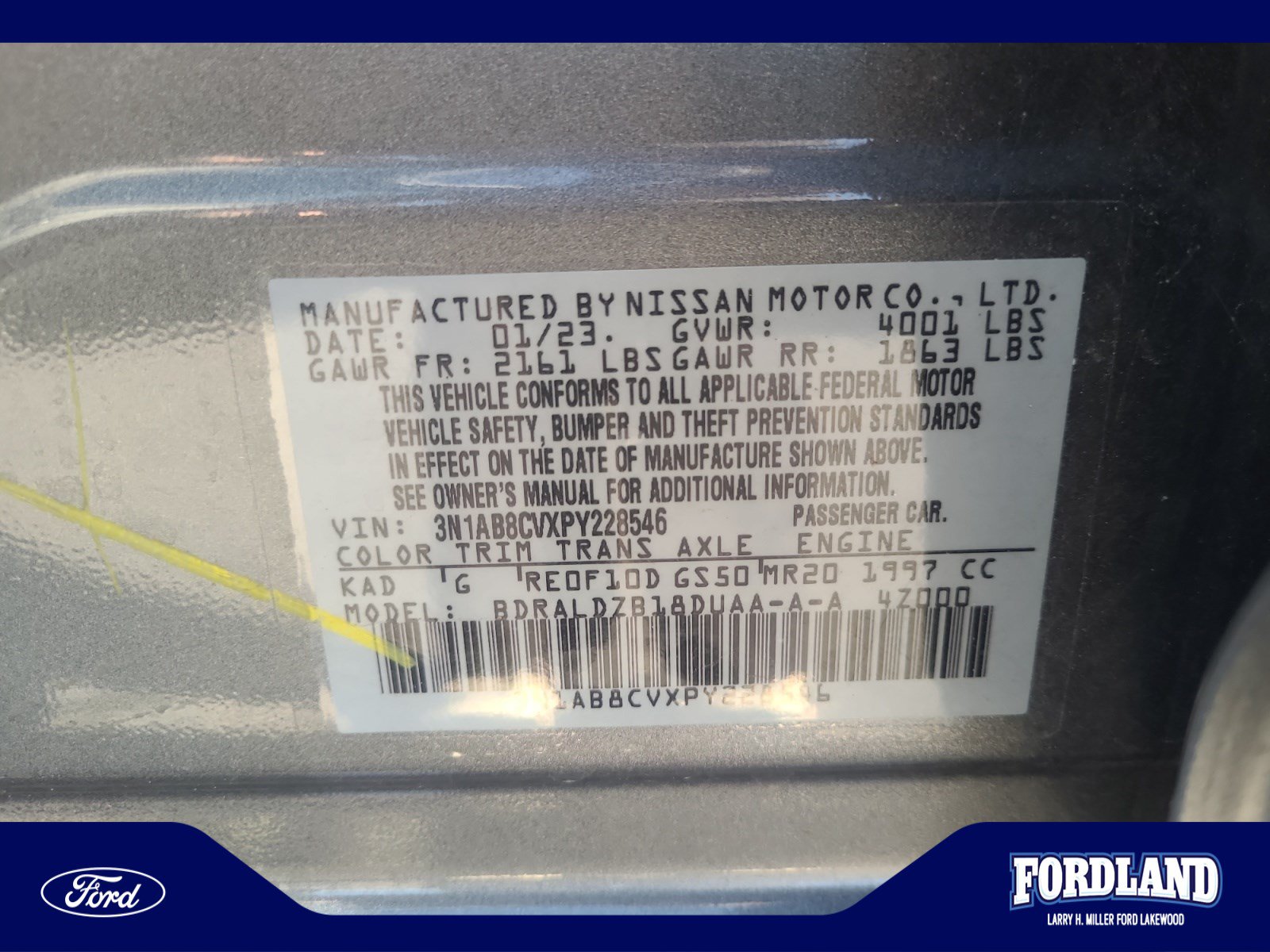 Used 2023 Nissan Sentra SV w/ All-Weather Package FWD image 25
