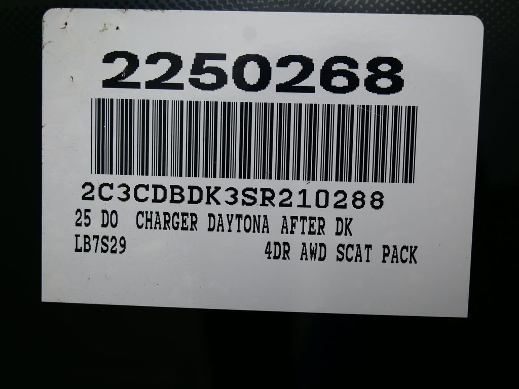 New 2025 Dodge Charger Daytona Scat Pack w/ Track Pack AWD/4WD image 11