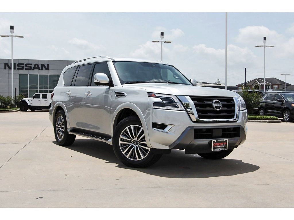 Used 2024 Nissan Armada SL w/ Captain's Chairs Package AWD/4WD image 1