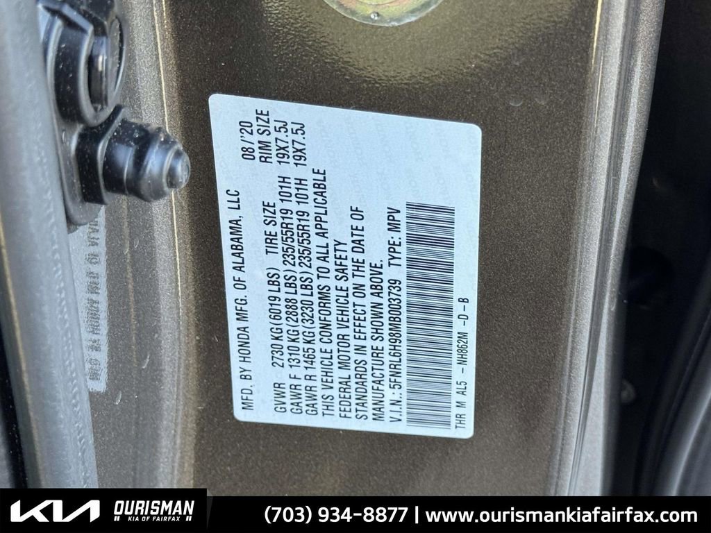 Used 2021 Honda Odyssey Elite image 31