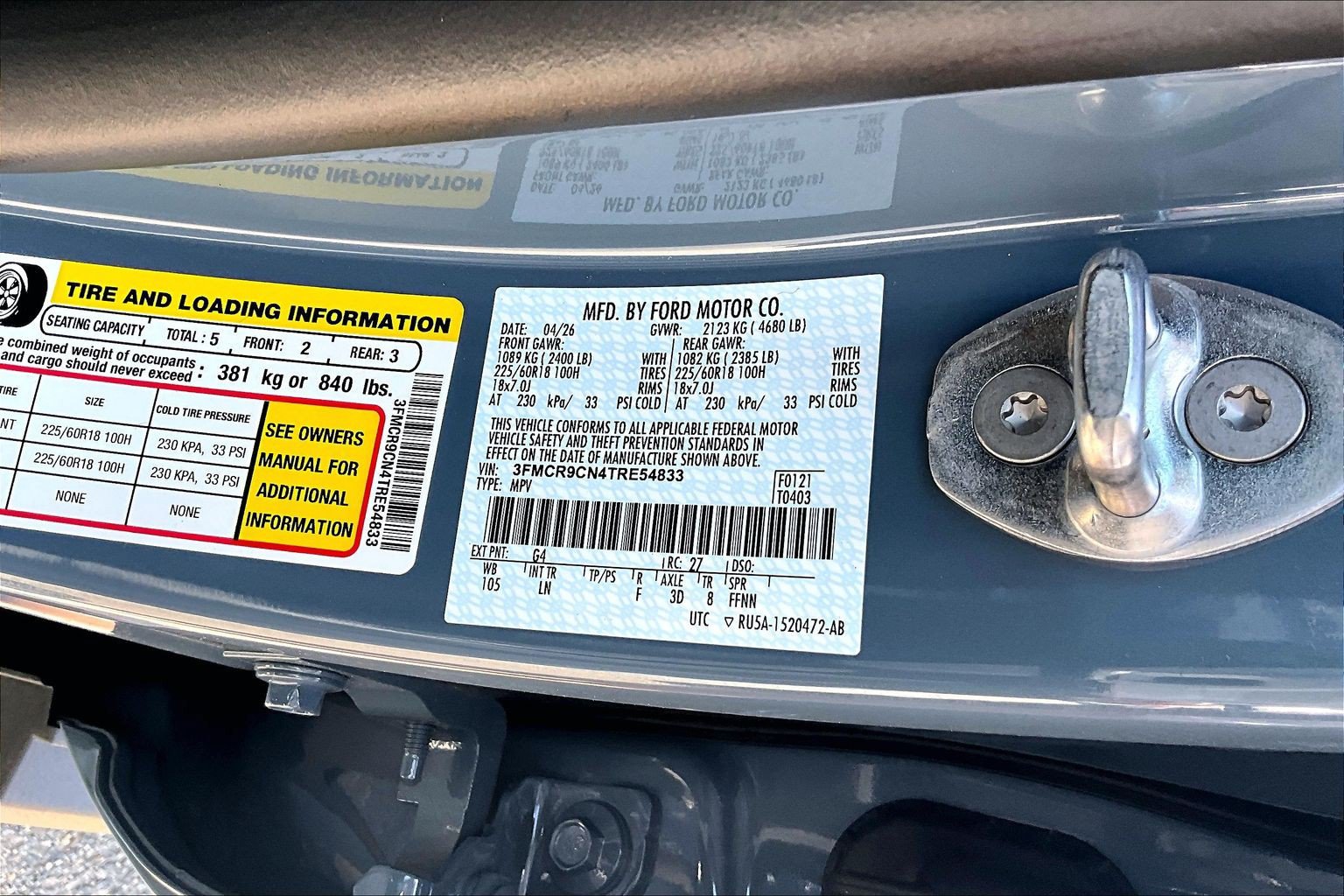 New 2026 Ford Bronco Sport Outer Banks w/ Outer Banks Tech Package+ AWD/4WD image 13