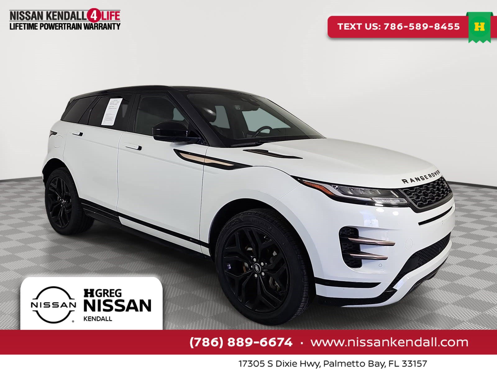Used 2020 Land Rover Range Rover Evoque R-Dynamic S