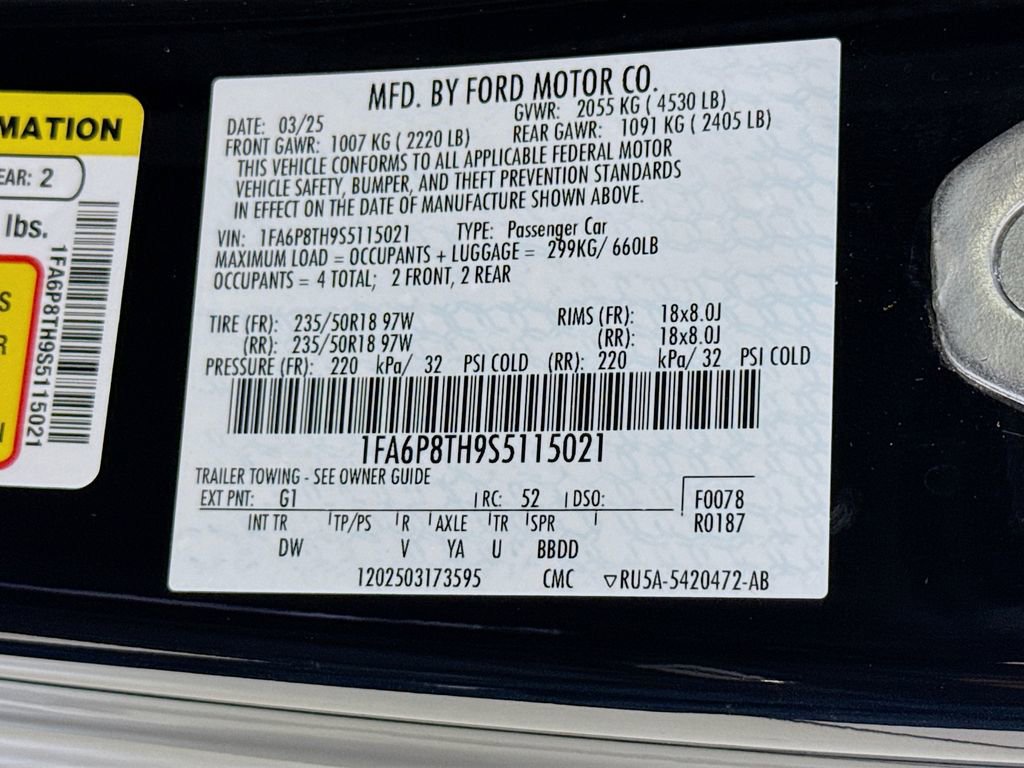 Used 2025 Ford Mustang EcoBoost image 29