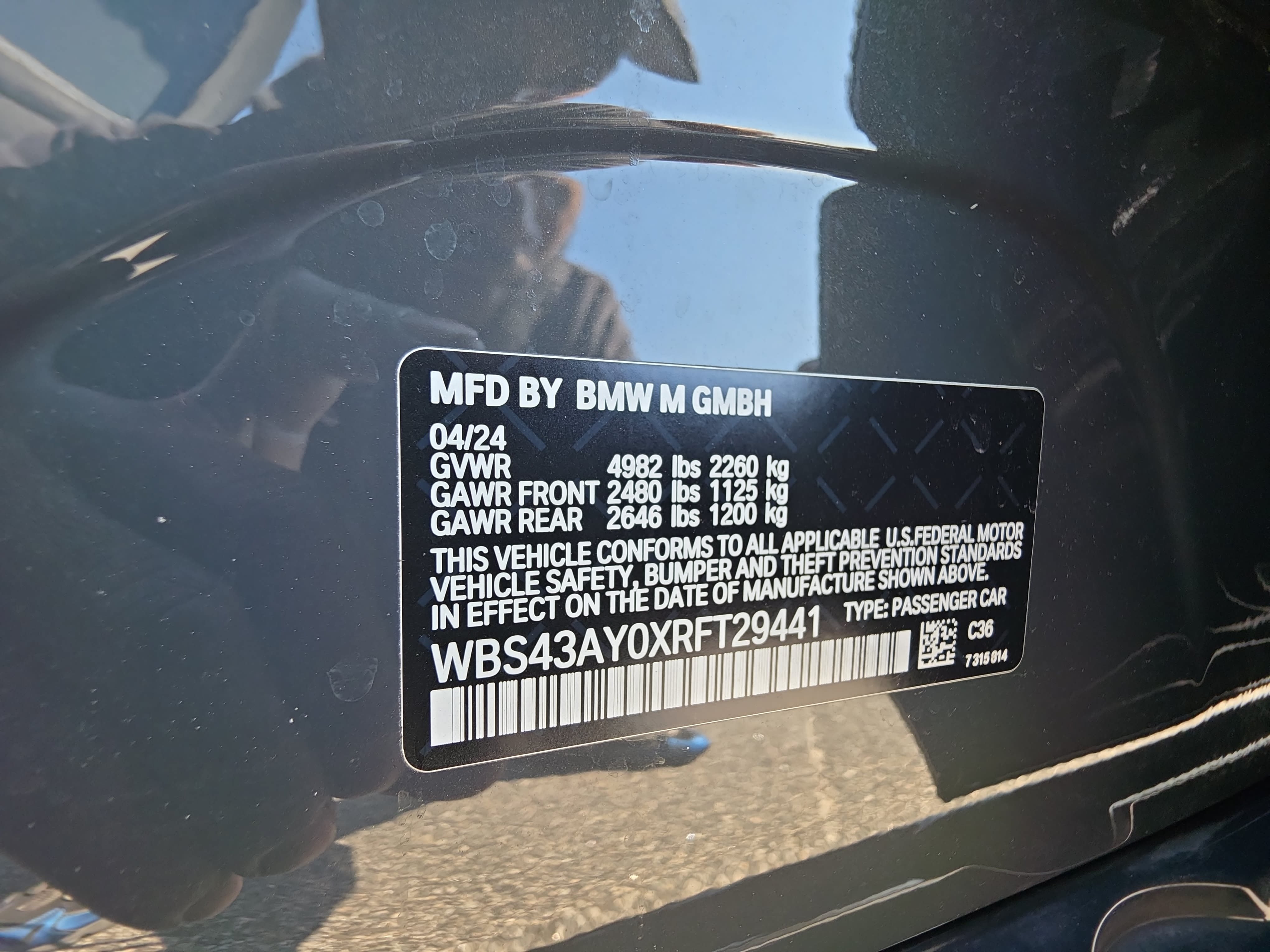 Used 2024 BMW M3 Competition w/ Executive Package AWD/4WD image 35