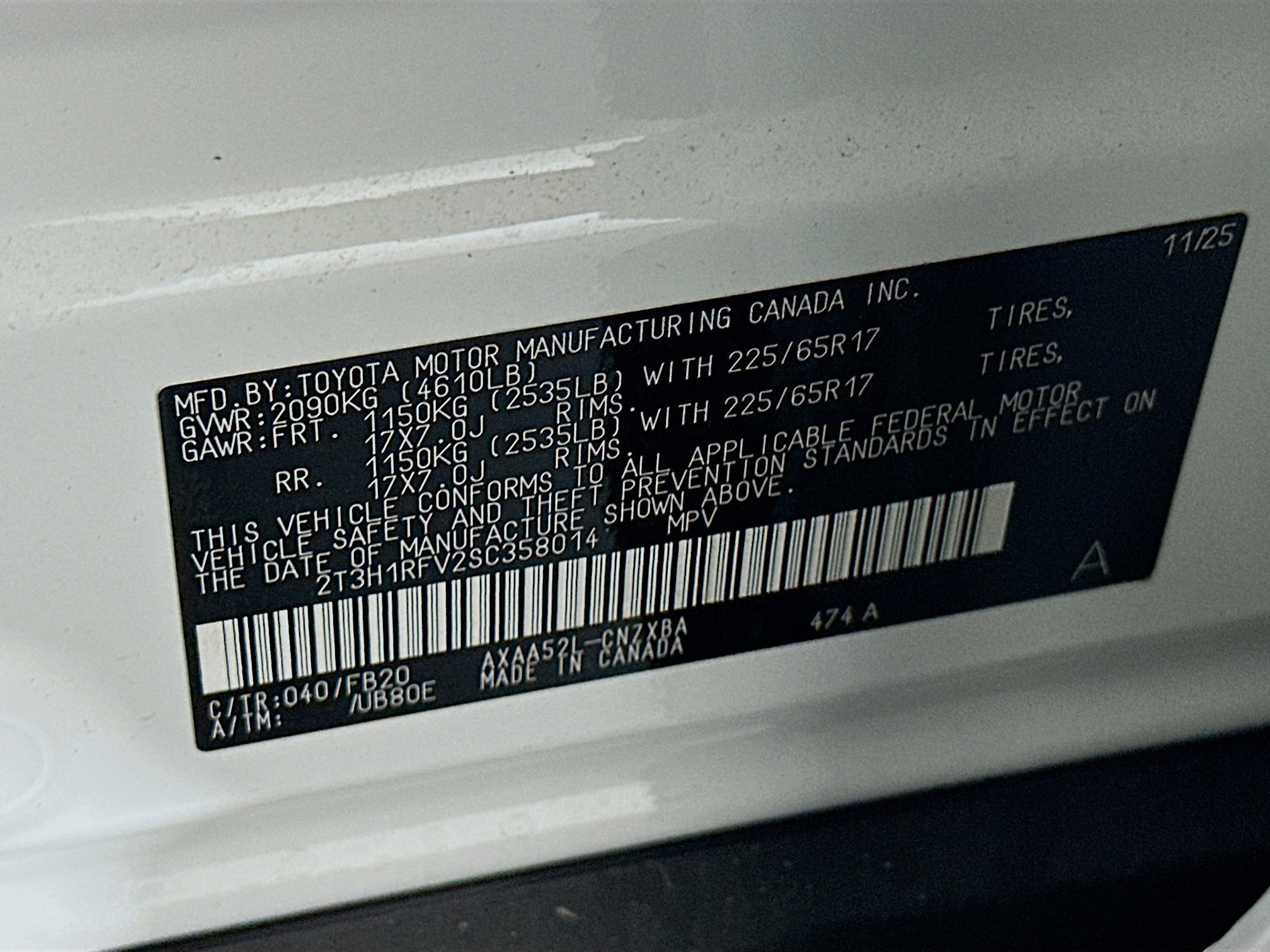 Used 2025 Toyota RAV4 LE image 12