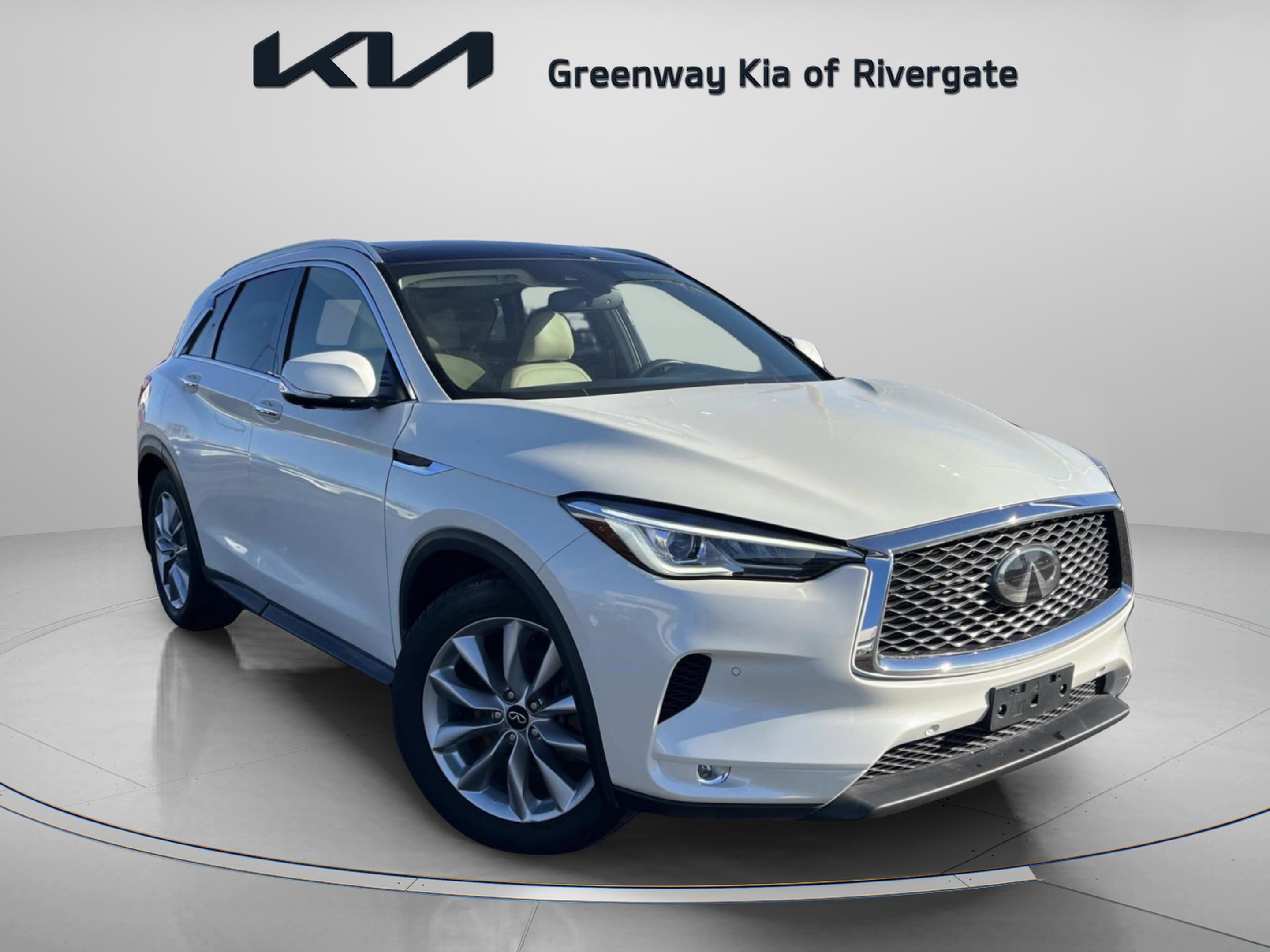 Used 2021 INFINITI QX50 Essential w/ Cargo Package