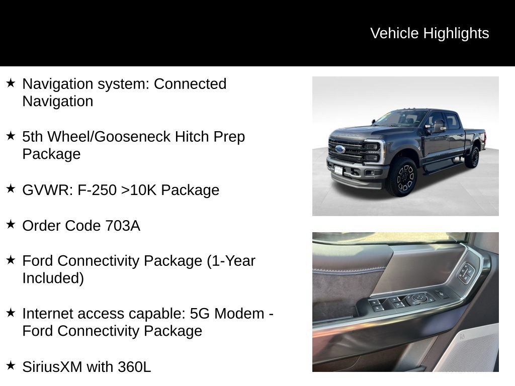 Used 2026 Ford F250 Platinum AWD/4WD image 9