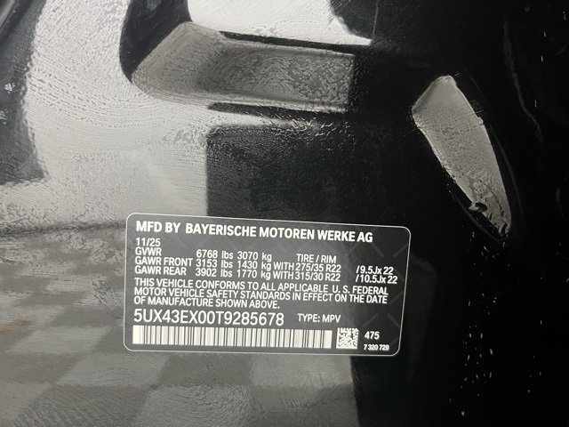 New 2026 BMW X6 M60i w/ Parking Assistance Package image 22