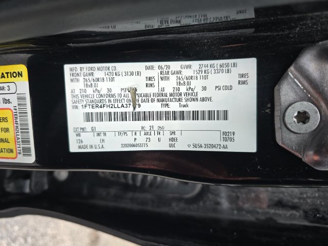 Used 2020 Ford Ranger XLT w/ Equipment Group 302A Luxury AWD/4WD image 25