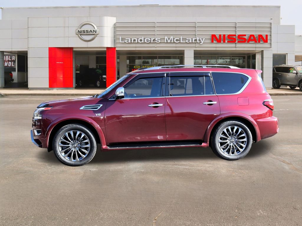 Used 2021 Nissan Armada Platinum w/ Captain's Chairs Package image 6