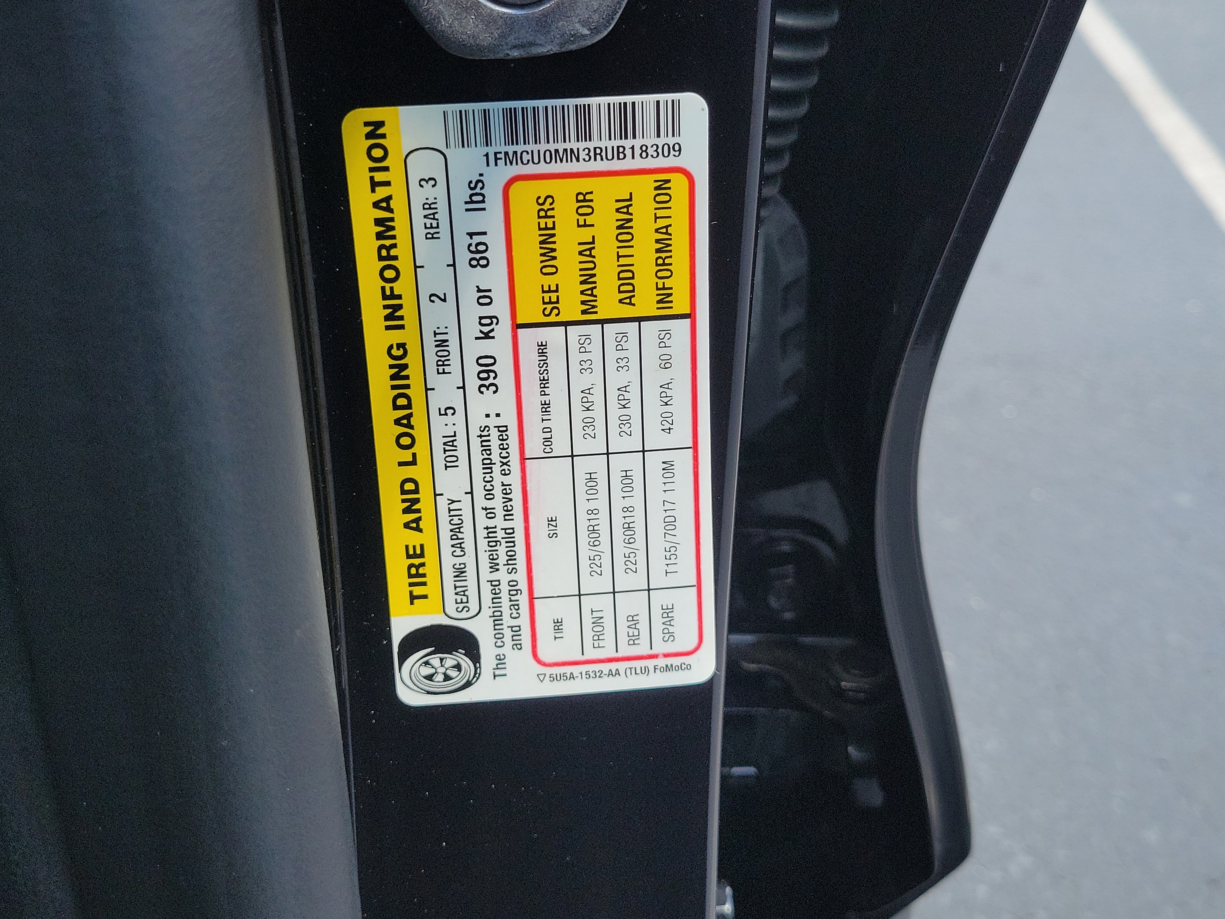 Certified 2024 Ford Escape ST-Line w/ Tech Pack #1 FWD image 30
