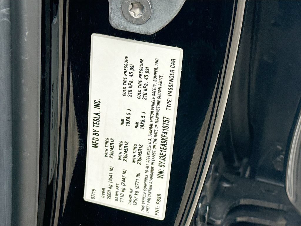 Used 2019 Tesla Model 3 Standard Range RWD image 29