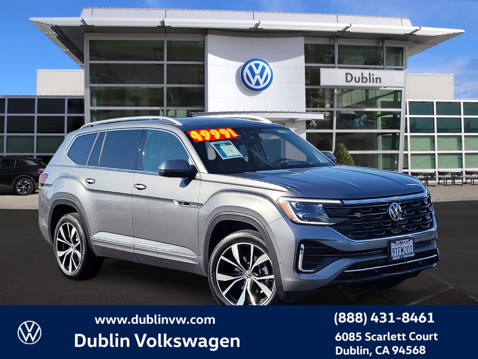 Certified 2025 Volkswagen Atlas SEL Premium R-Line