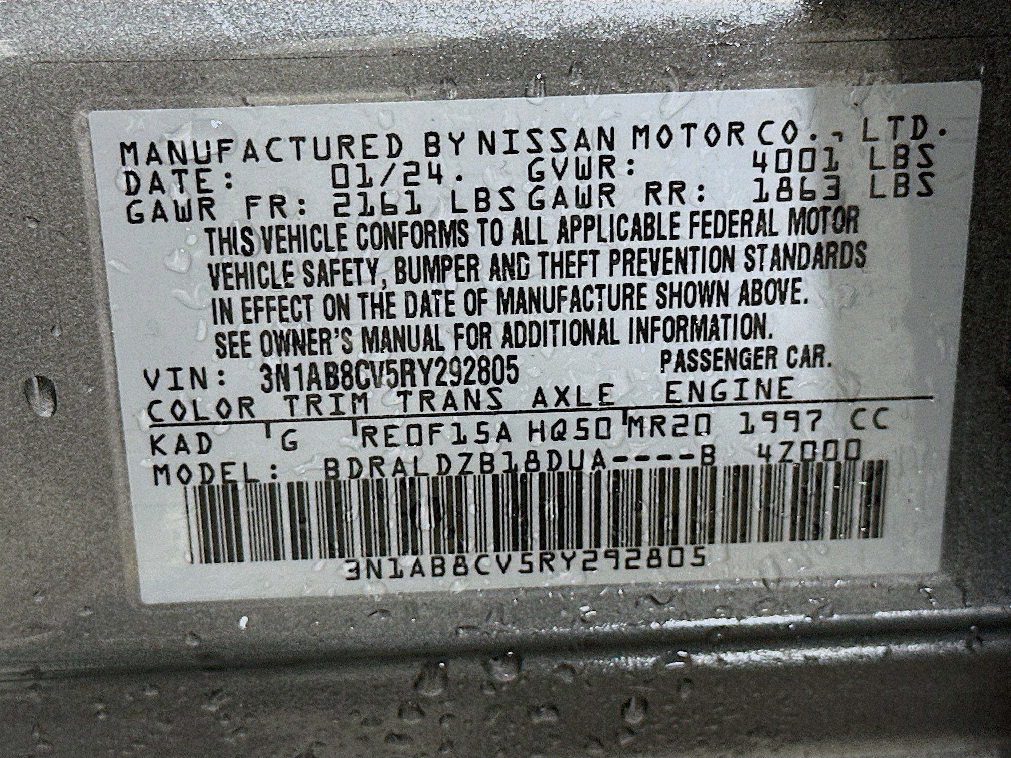 Used 2024 Nissan Sentra SV image 12