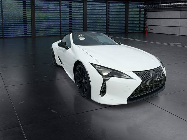 Certified 2021 Lexus LC 500 Convertible w/ Touring Package RWD image 2