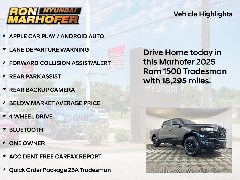 Used 2025 RAM 1500 Tradesman w/ Night Edition AWD/4WD image 15