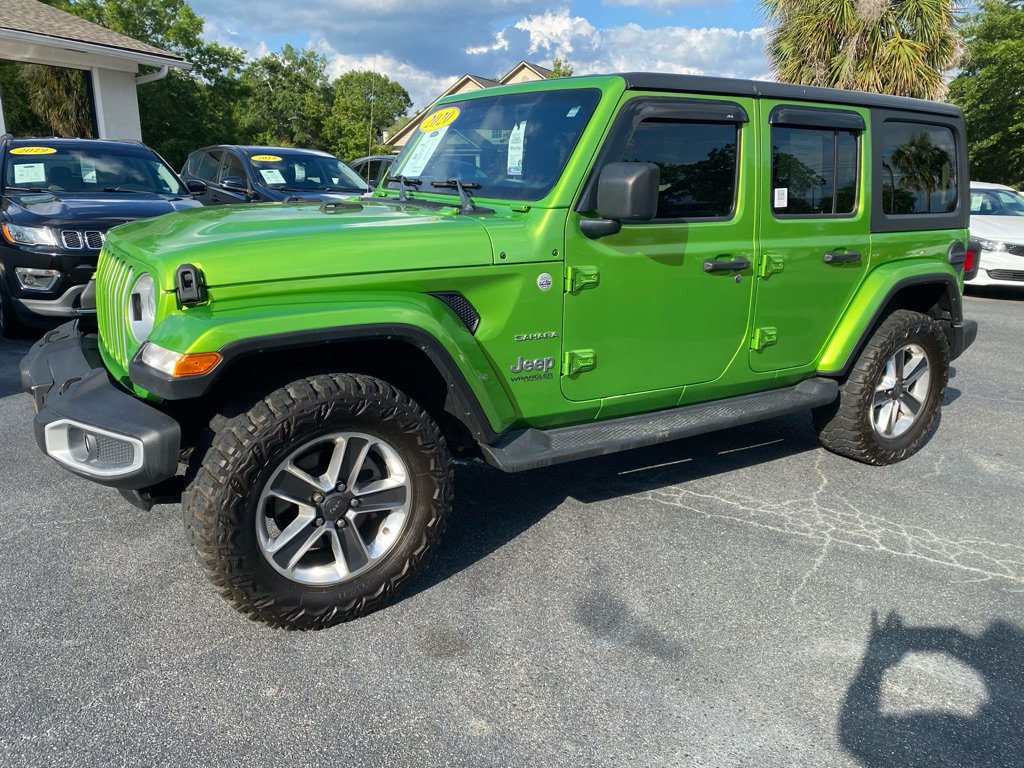 Used 2020 Jeep Wrangler Unlimited Sahara AWD/4WD image 1