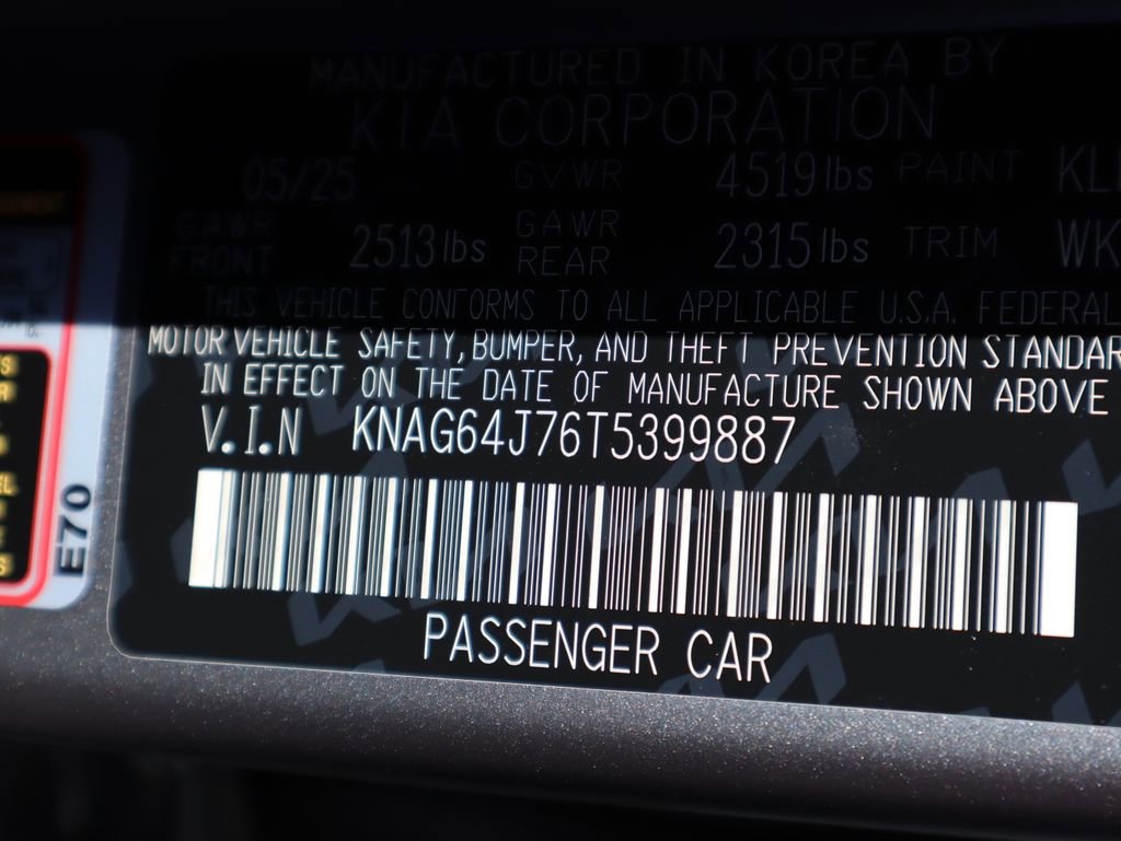 New 2026 Kia K5 GT-Line w/ GT-Line Red Interior Package image 39