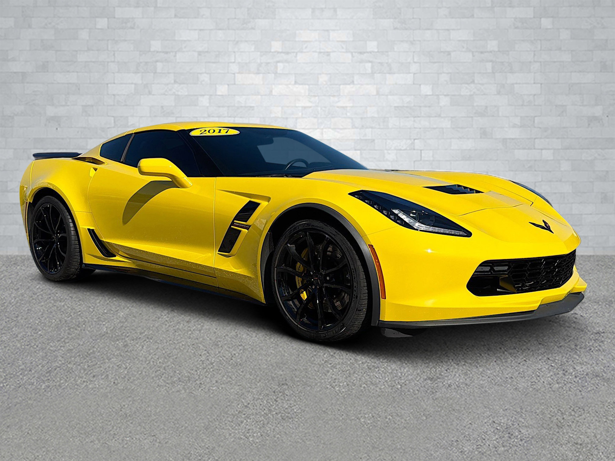 Used 2017 Chevrolet Corvette Grand Sport w/ Carbon Flash Badge Package image 1