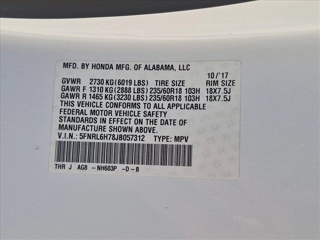 Used 2018 Honda Odyssey EX-L image 27