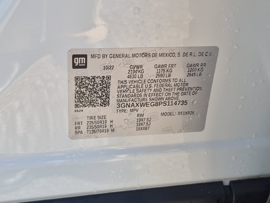 Certified 2023 Chevrolet Equinox RS AWD/4WD image 30
