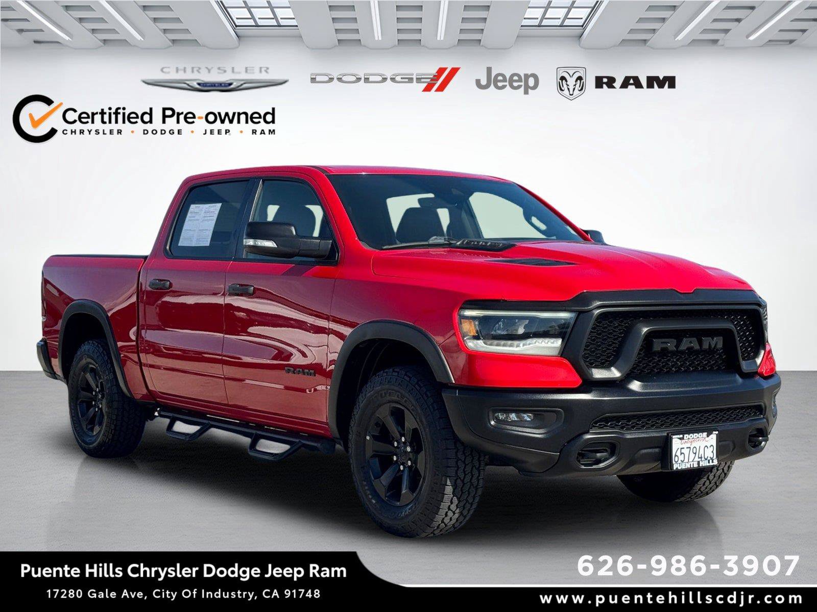 Certified 2021 RAM 1500 Rebel w/ Rebel Level 1 Equipment Group
