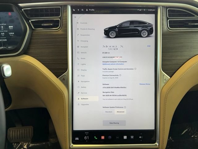 Used 2016 Tesla Model X 90D AWD/4WD image 15