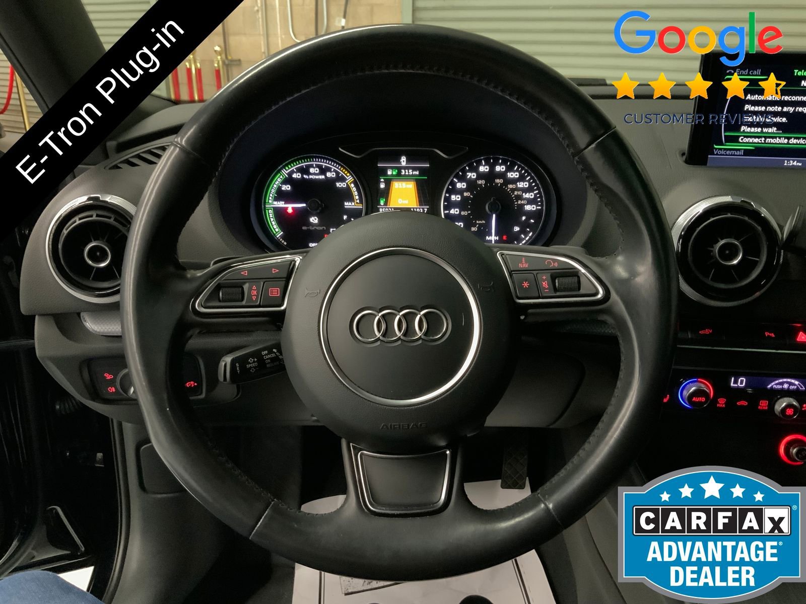 Used 2016 Audi A3 e-tron Premium Plus w/ Premium Plus Package FWD image 14