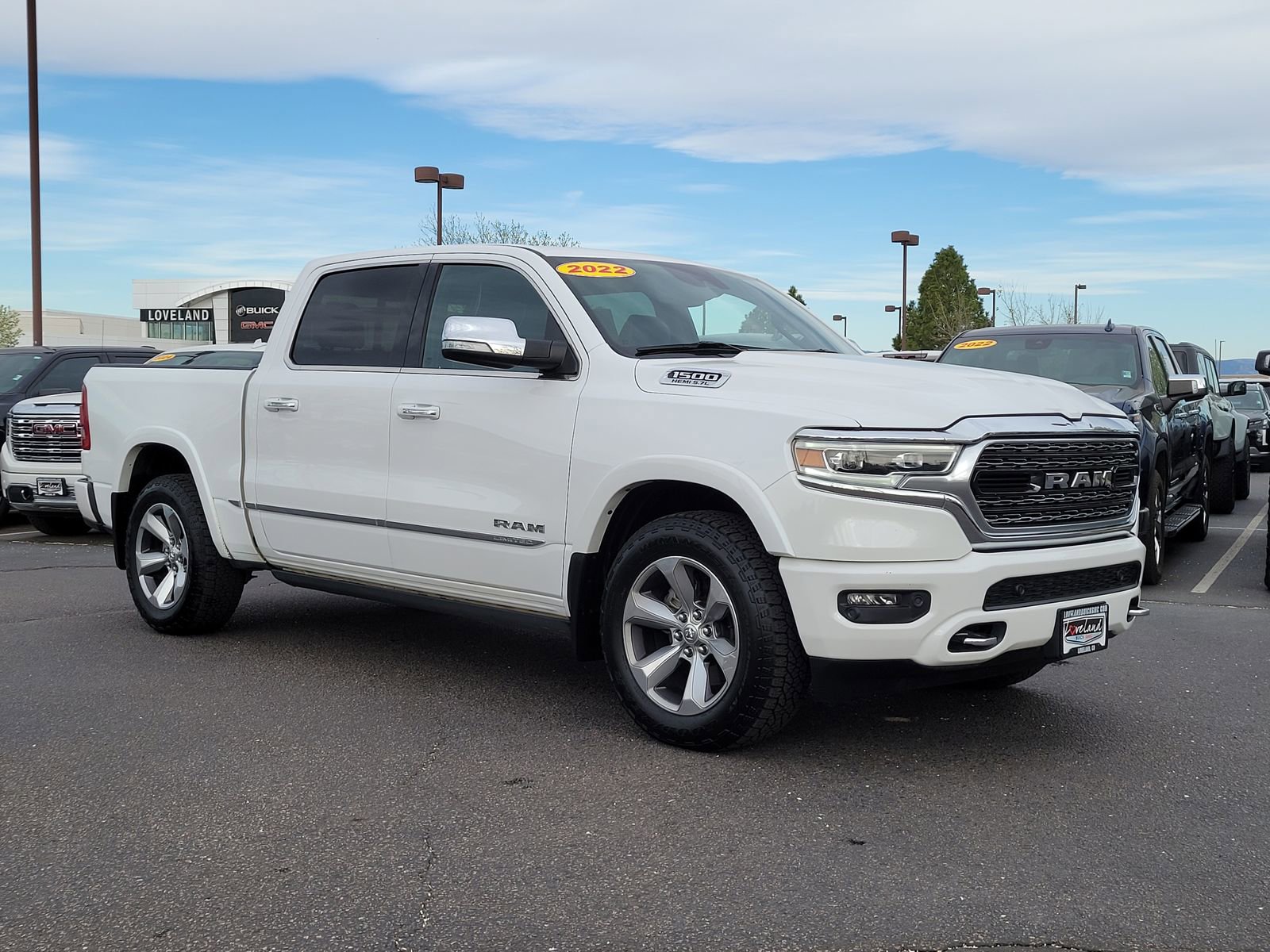 Used 2022 RAM 1500 Limited w/ Body Color Bumper Group AWD/4WD image 1