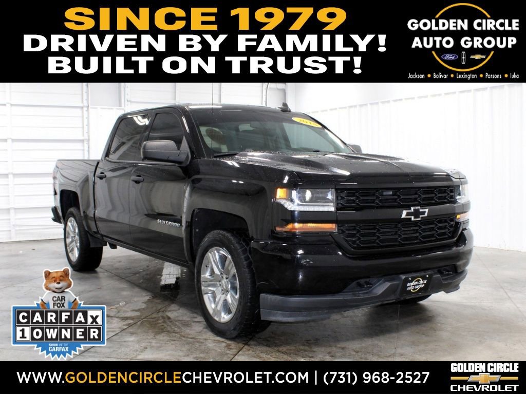 Used 2018 Chevrolet Silverado 1500 Custom w/ Custom Value Package