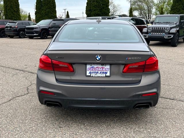 Used 2018 BMW M550i xDrive w/ Dynamic Handling Package AWD/4WD image 4
