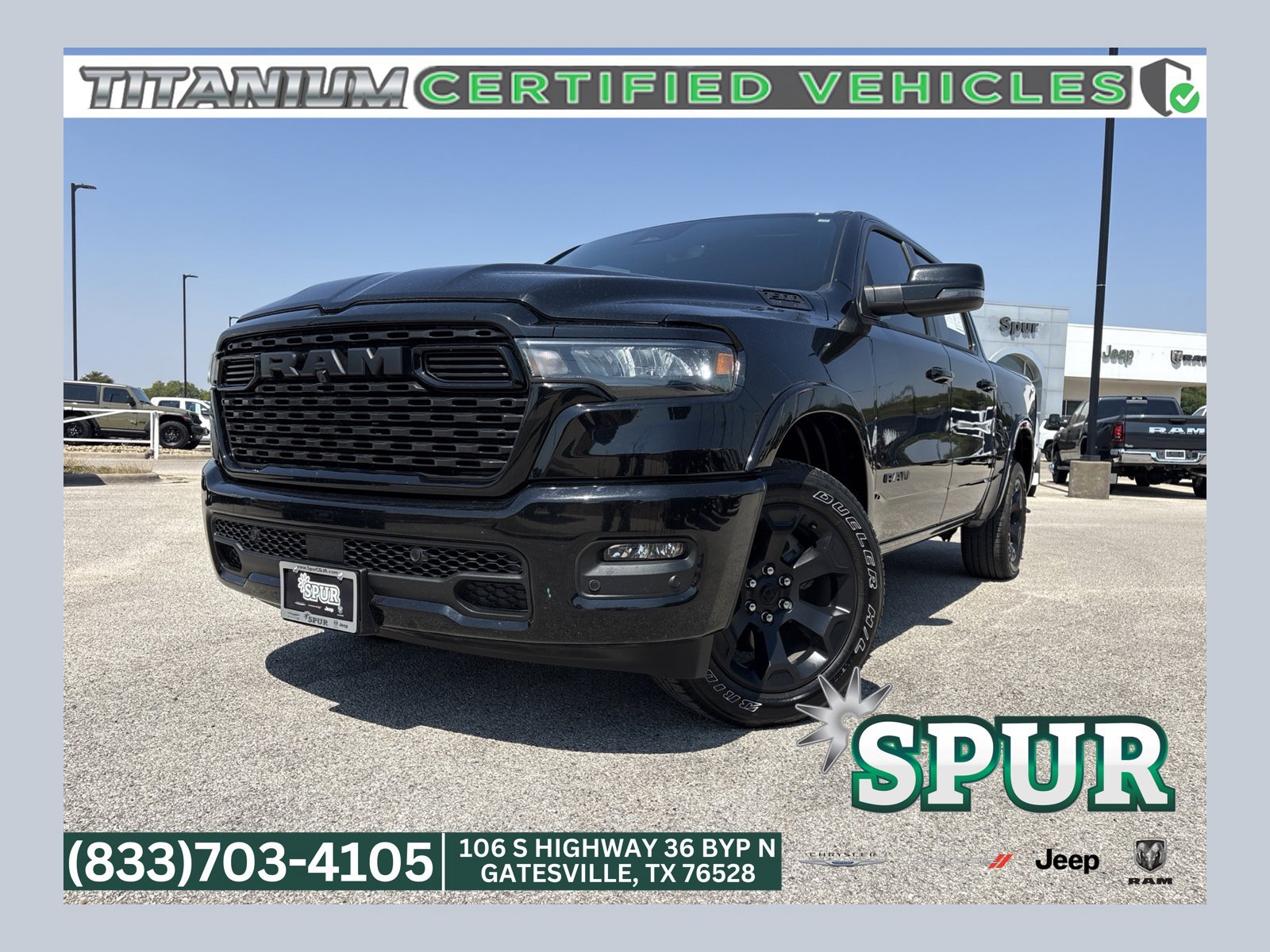Used 2025 RAM 1500 Lone Star AWD/4WD 360° Tour