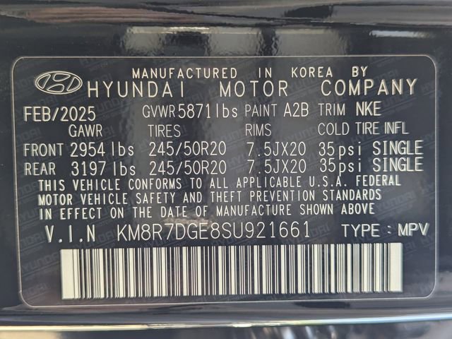 New 2025 Hyundai Palisade Calligraphy image 24