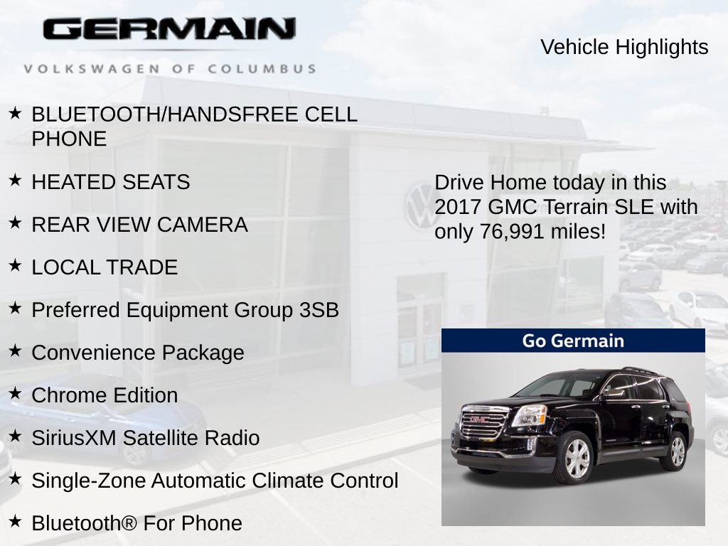 Used 2017 GMC Terrain SLE w/ Chrome Edition FWD image 5