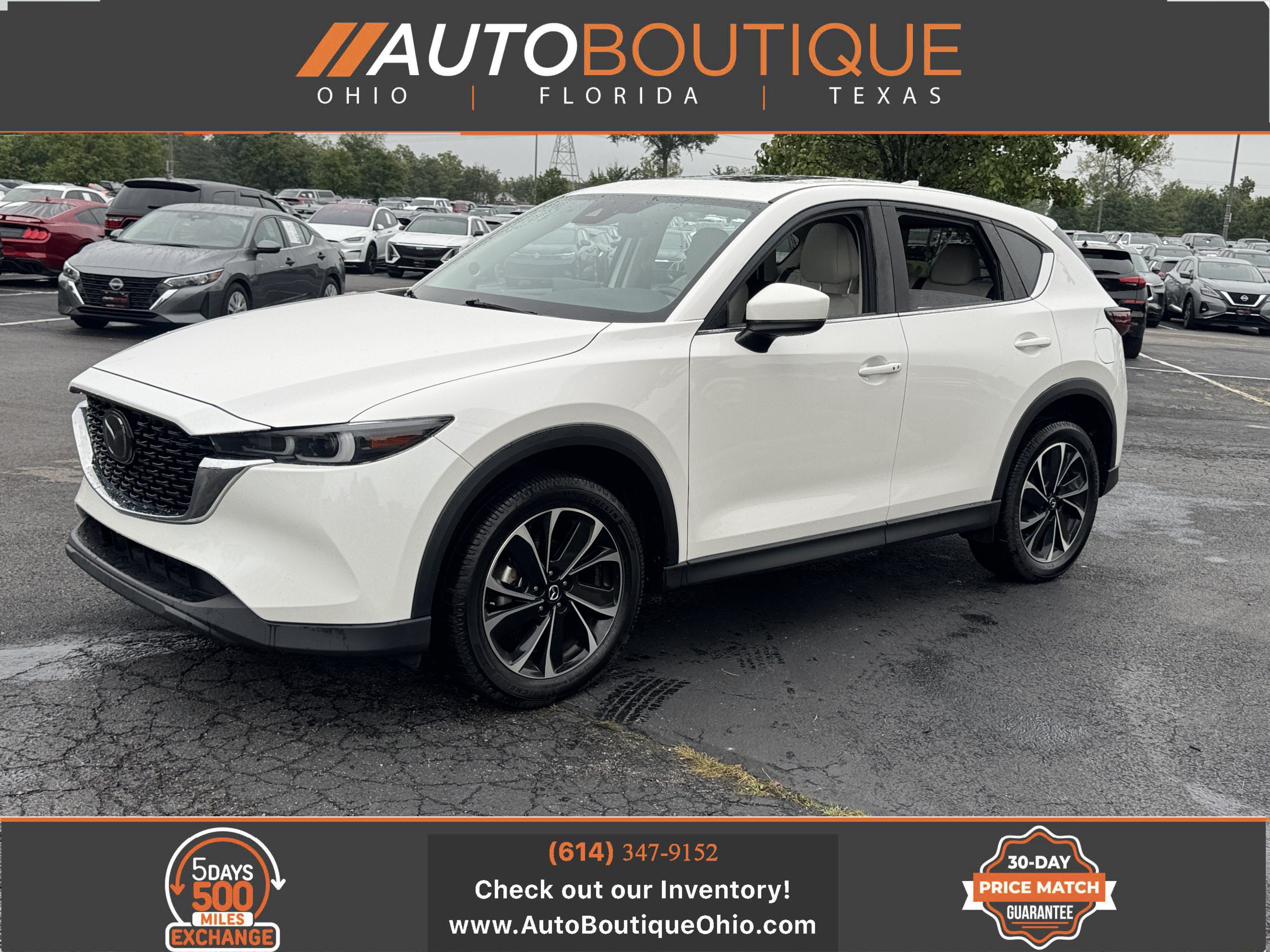 Used 2022 MAZDA CX-5 AWD 2.5 S w/ Premium Package