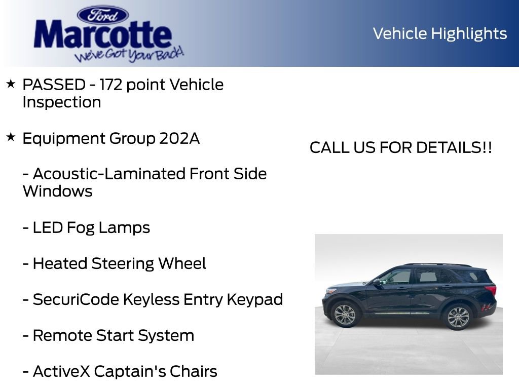Used 2022 Ford Explorer XLT w/ Equipment Group 202A AWD/4WD image 11