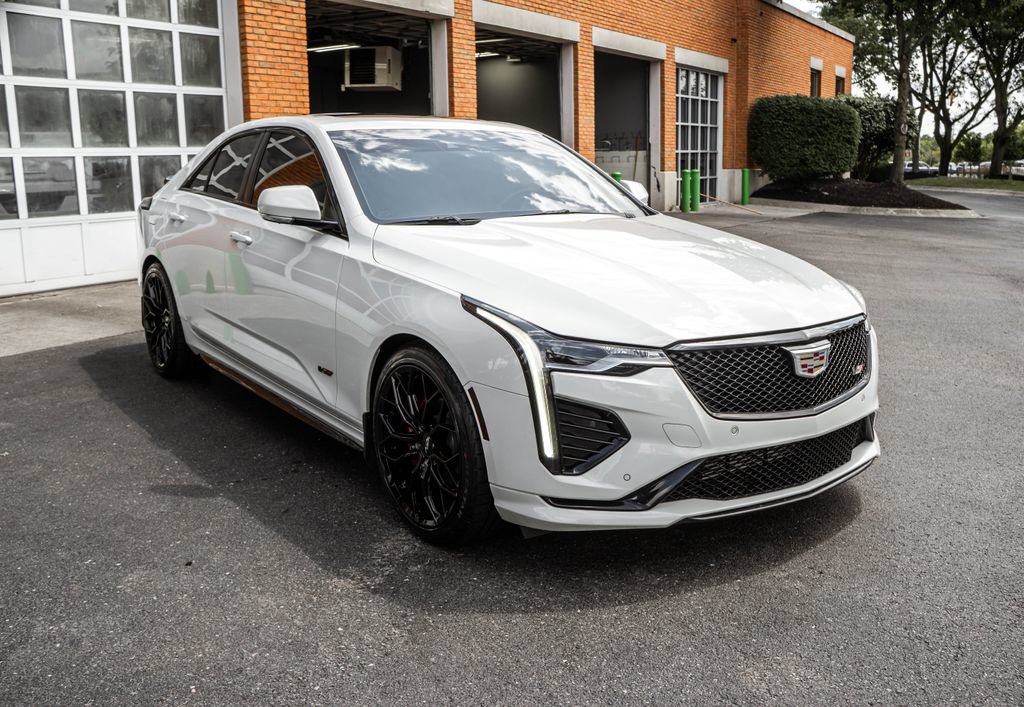 Used 2022 Cadillac CT4 V w/ Navigation Package RWD image 6