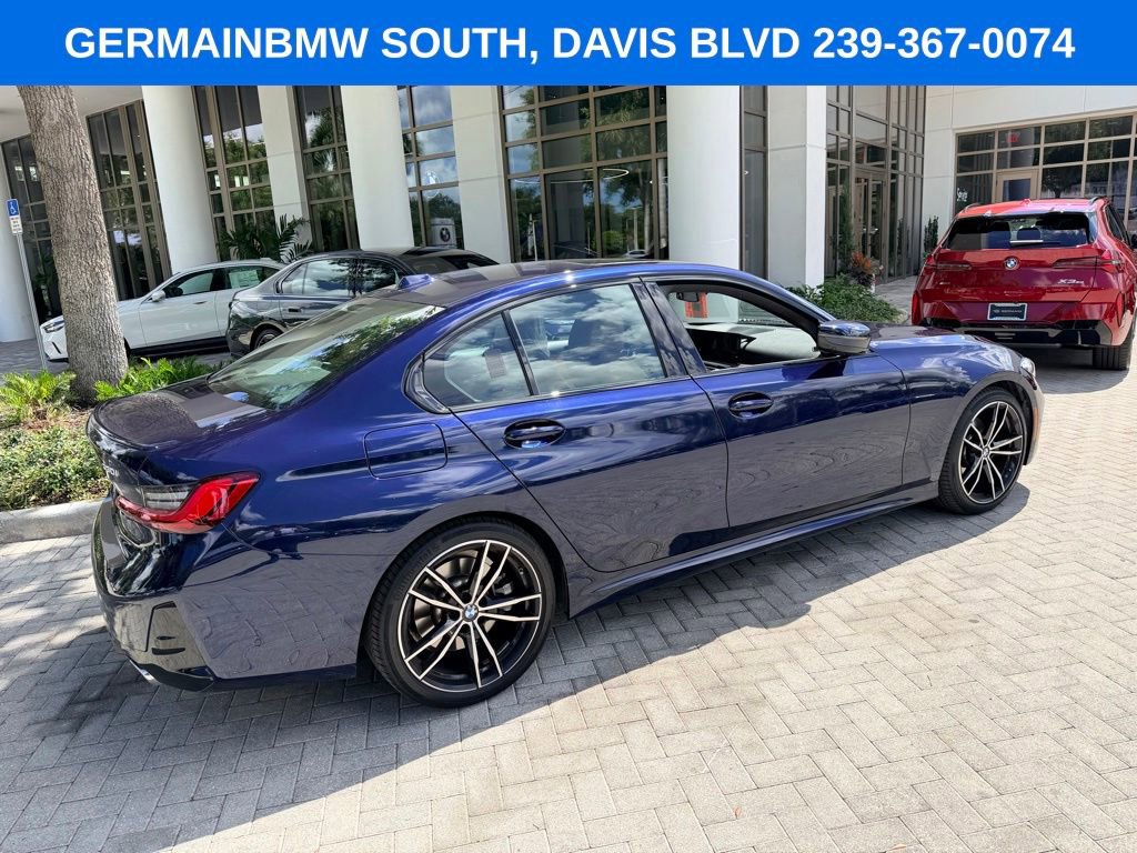 Certified 2023 BMW 330i Sedan w/ M Sport Package RWD image 4