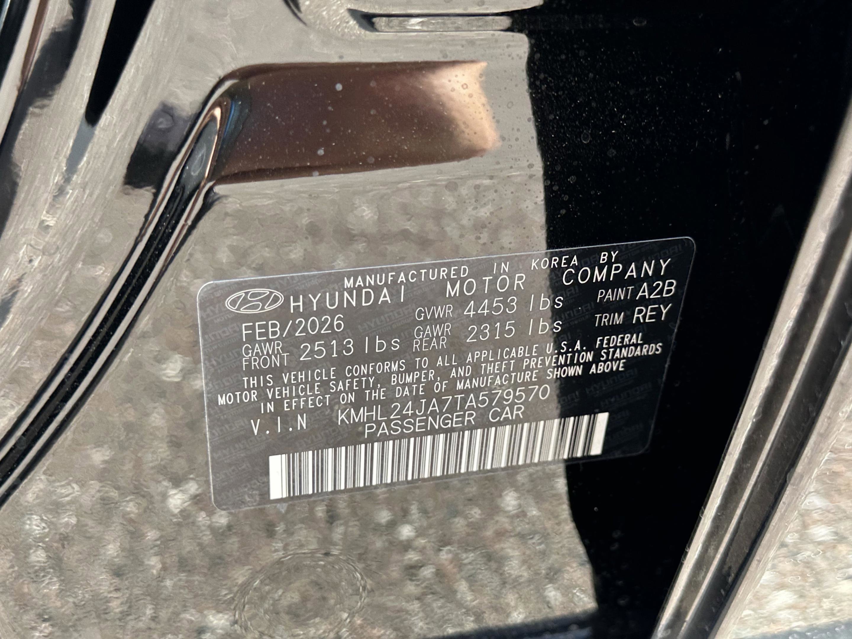 New 2026 Hyundai Sonata SE FWD image 30