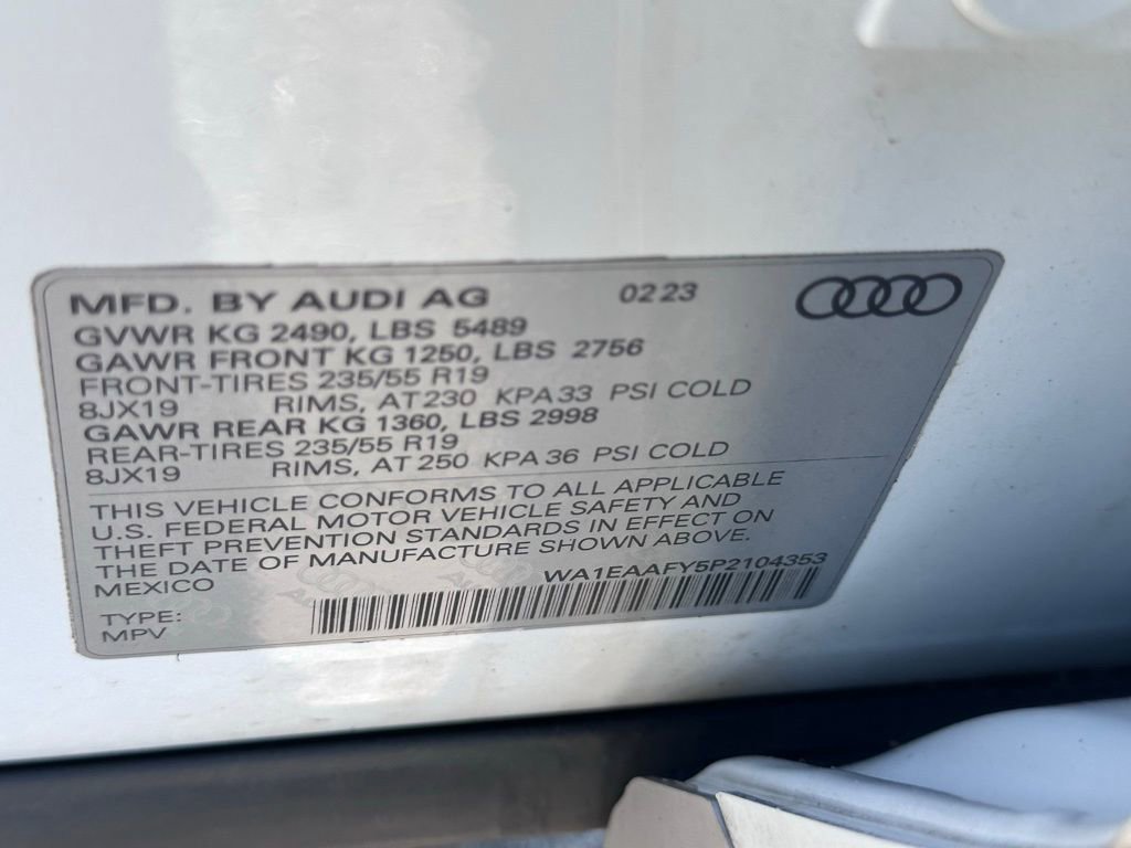 Used 2023 Audi Q5 2.0T Premium Plus w/ Premium Plus Package image 21