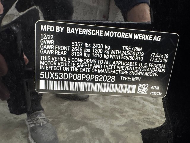 Certified 2023 BMW X3 xDrive30i w/ M Sport Package image 30