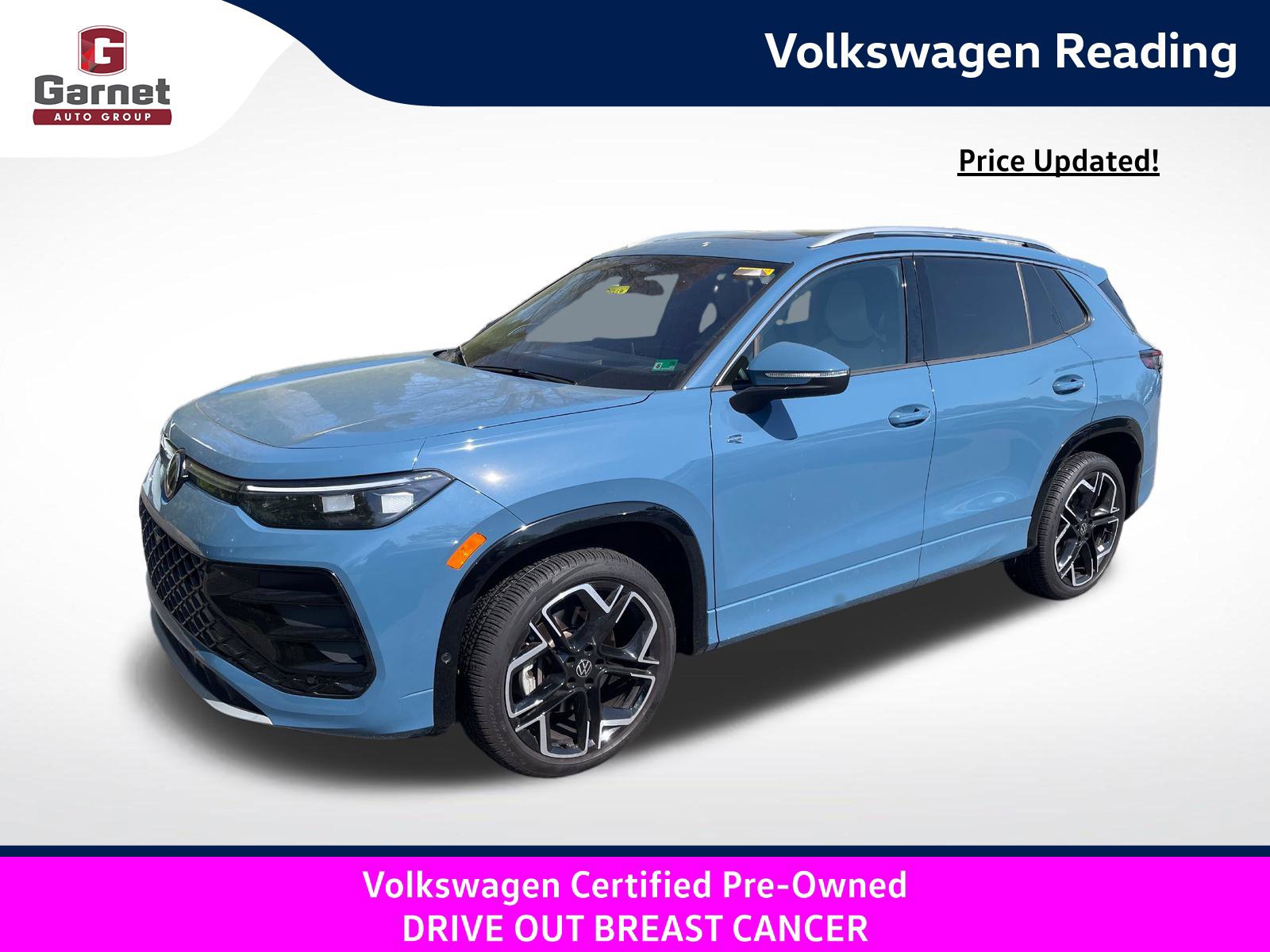 Certified 2025 Volkswagen Tiguan SEL R-Line AWD/4WD 360° Tour