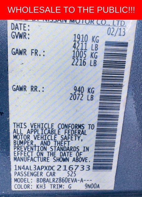 Used 2013 Nissan Altima 2.5 S FWD image 2