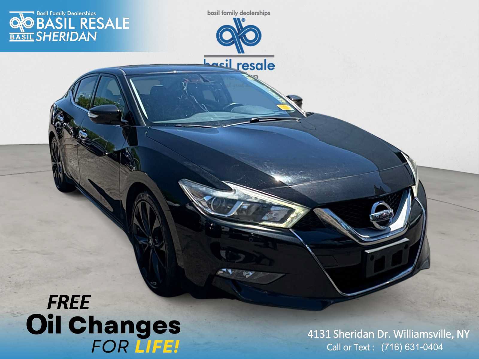 Used 2017 Nissan Maxima SR w/ Midnight Edition FWD image 1