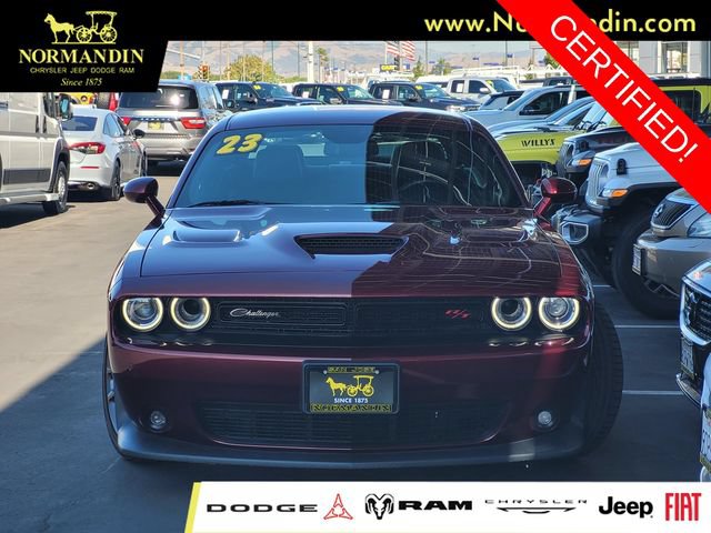 Certified 2023 Dodge Challenger R/T Scat Pack w/ Plus Package RWD image 2