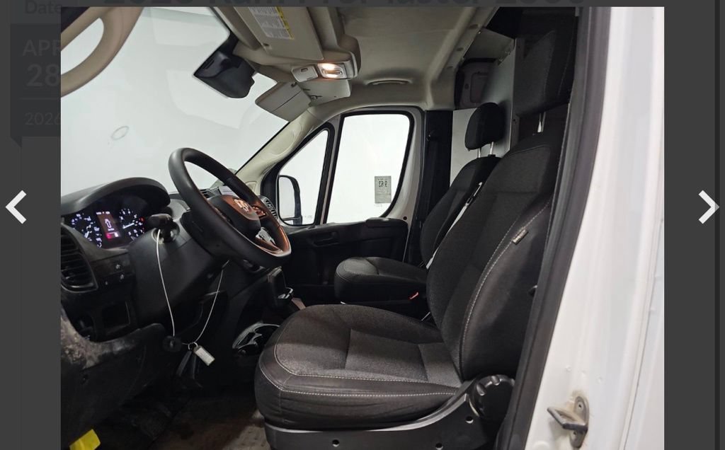 Used 2023 RAM ProMaster 2500 w/ Convenience Group FWD image 11