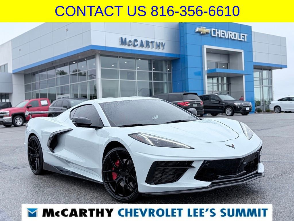 Used 2021 Chevrolet Corvette Stingray Preferred Cpe w/ Z51 Performance Package RWD image 1