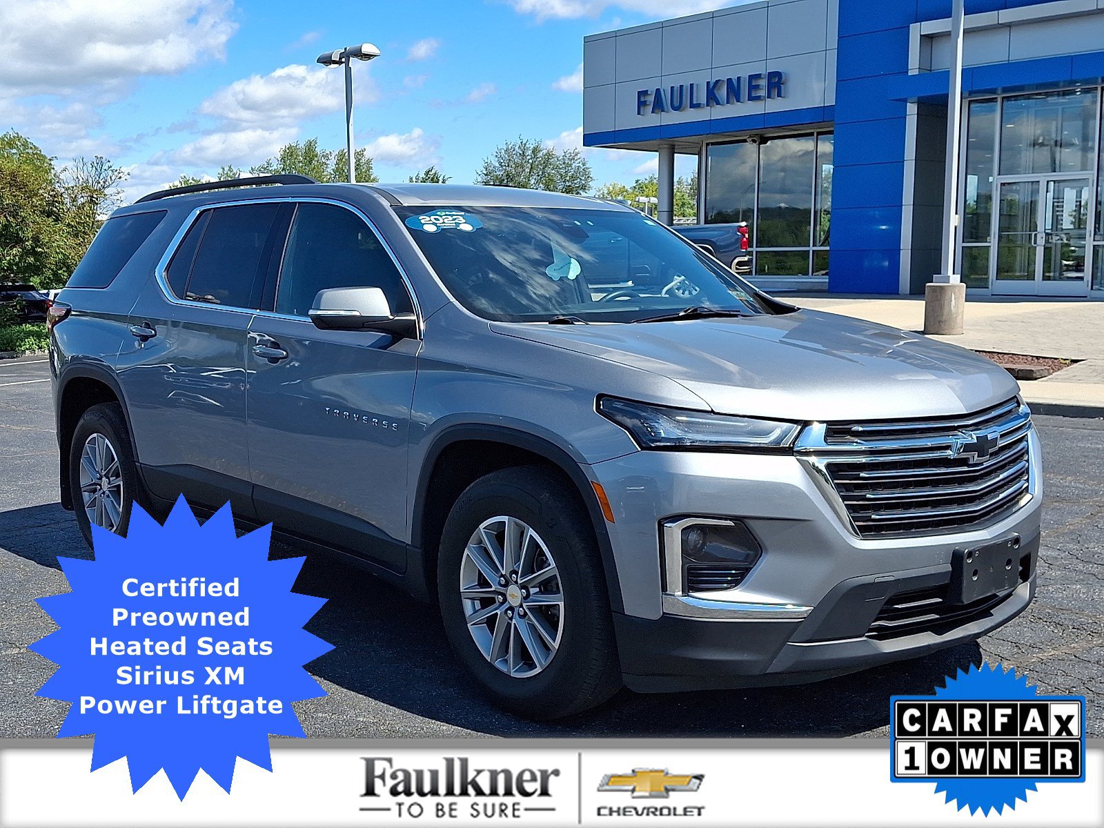 Certified 2023 Chevrolet Traverse LT
